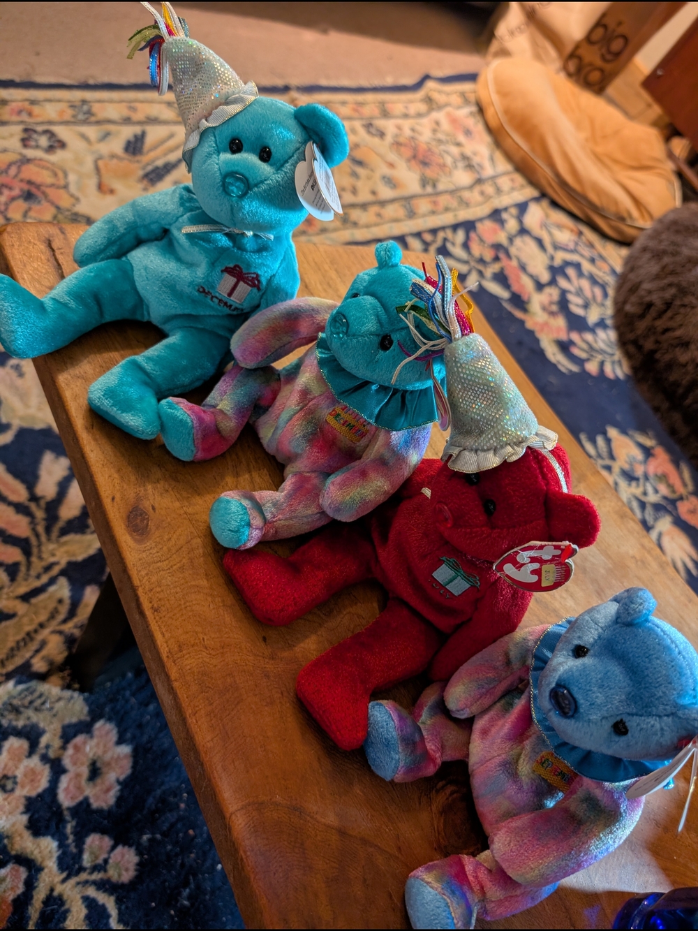 Ty Beanie Babies Monthly Birthday Bear Collection